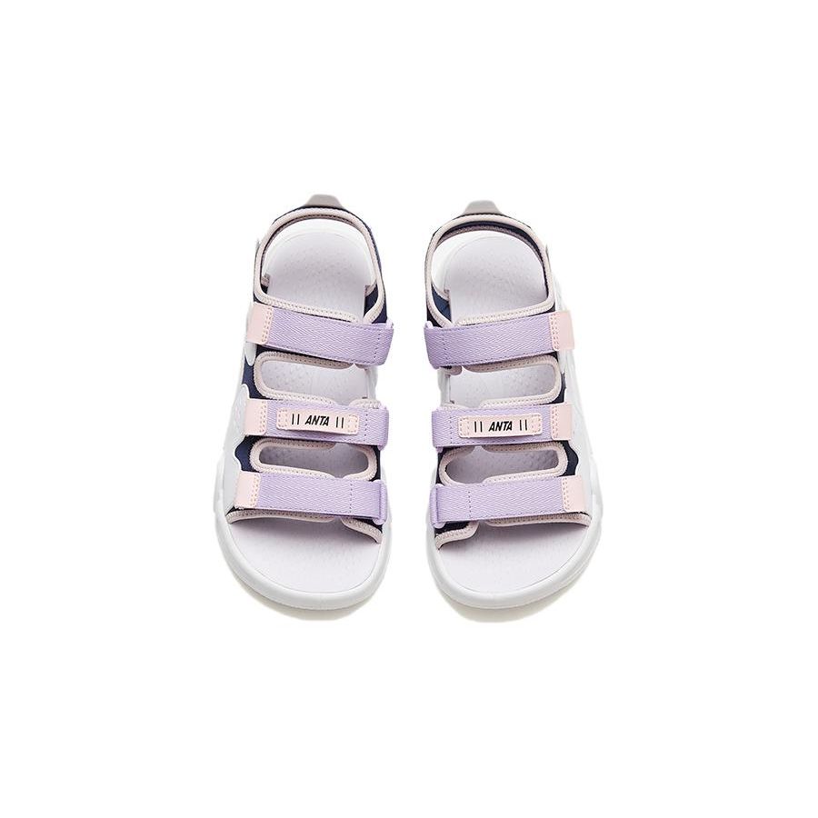 Anta Противоскользящие прочные детские сандалии Детские сандалии Белые Фиолетовые Синие A322326962H-1