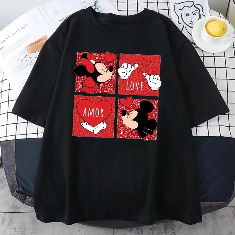 Unisex Streetwear Top T-shirt Ulzzang Harajuku Fawn Bambi Printed Tshirt Summer Short Sleeves Casual Clothing