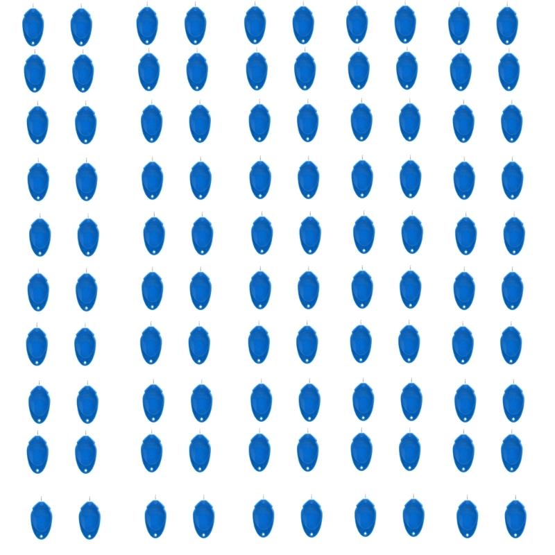 Pack of 100 Colorful Plastic Thumb Needle Threader for Easy Sewing and Crafting with Assorted Color