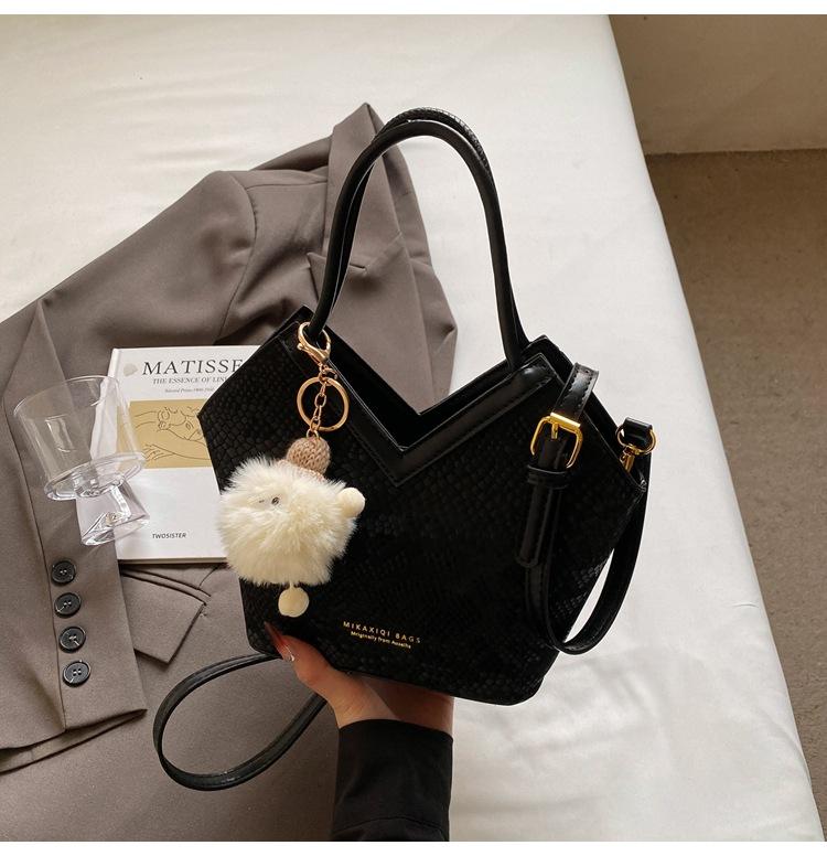 Нишевая дизайнерская сумка женская новая высококлассная ретро сумка через плечо, сумка-мессенджер, портативная сумка-ведро для поездок