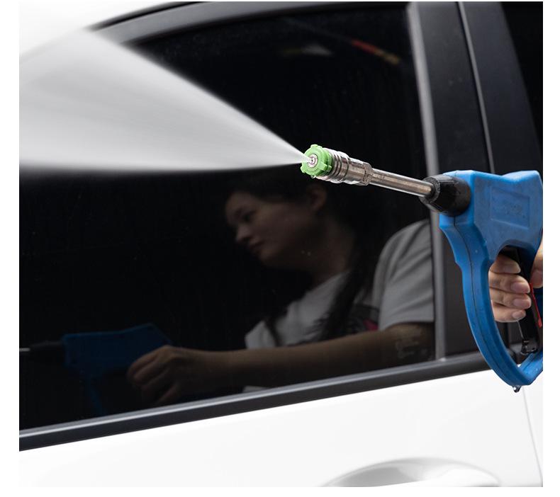 Насадка для мойки высокого давления с быстросъемным соединением 1/4, веерная, аксессуар для мойки автомобиля