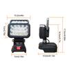 Для аккумуляторов Makita 14.4V 18V Li-ion Аксессуары 15 светодиодов Рабочий свет Лампа Фонарь Прожектор Аварийный инструмент Свет