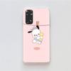 KT75 милый чехол Pochacco для Samsung A04 A14 A23 A34 A54 M23 M33 M52 M53 Realme 10 9 C30S C35 C55 VIVO Y02S Y21 Y33S Y51 X80 Pro прозрачный чехол