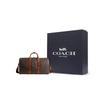 Coach Gotham 45 сумка-мессенджер на молнии с регулируемым плечевым ремнем из покрытого холста, для ручной переноски и на плече, мужской стиль