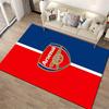 Arsenal Logo Red and Blue Rug Non-slip rug suitable for living room and bedroom sofas