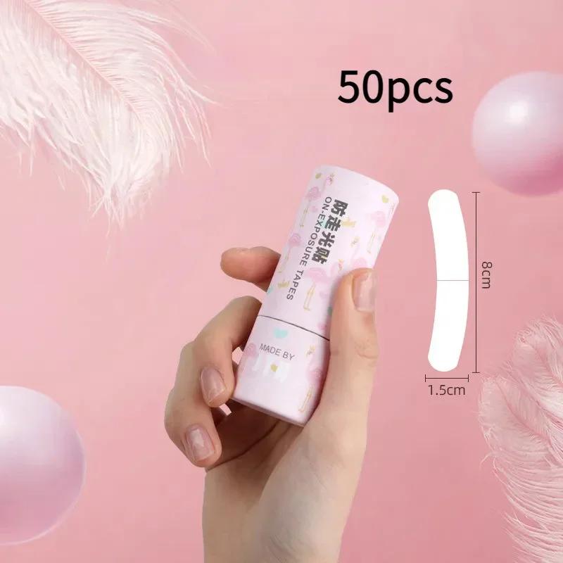 Двусторонний Body Tape Самоклеящаяся лента для одежды Бюстгальтер Платье Рубашка Секретная наклейка Прозрачная лента для белья Невидимая накладка на грудь Anti-Naked