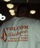 VOLCOM Рабочая футболка Essential с коротким рукавом, удобного кроя (белый)