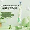 New Children's Toothbrush Cartoon Sonic Toothbrush Electric Soft Bristle Rechargeable Children's Electric Toothbrush