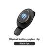 Valve Stems Caps Car Sun Visor Eyeglass Hanger Clip Glasses Holder Card Auto Storage For Volkswagen VW Scirocco Passat Polo B5 BNI8