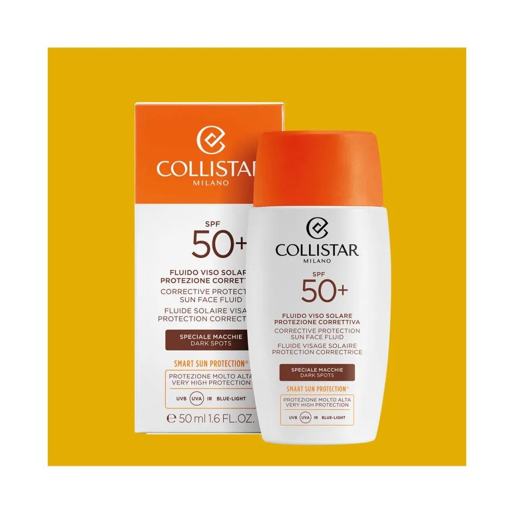 Collistar Флюид для лица солнцезащитный корректирующий SPF50+, 50 мл