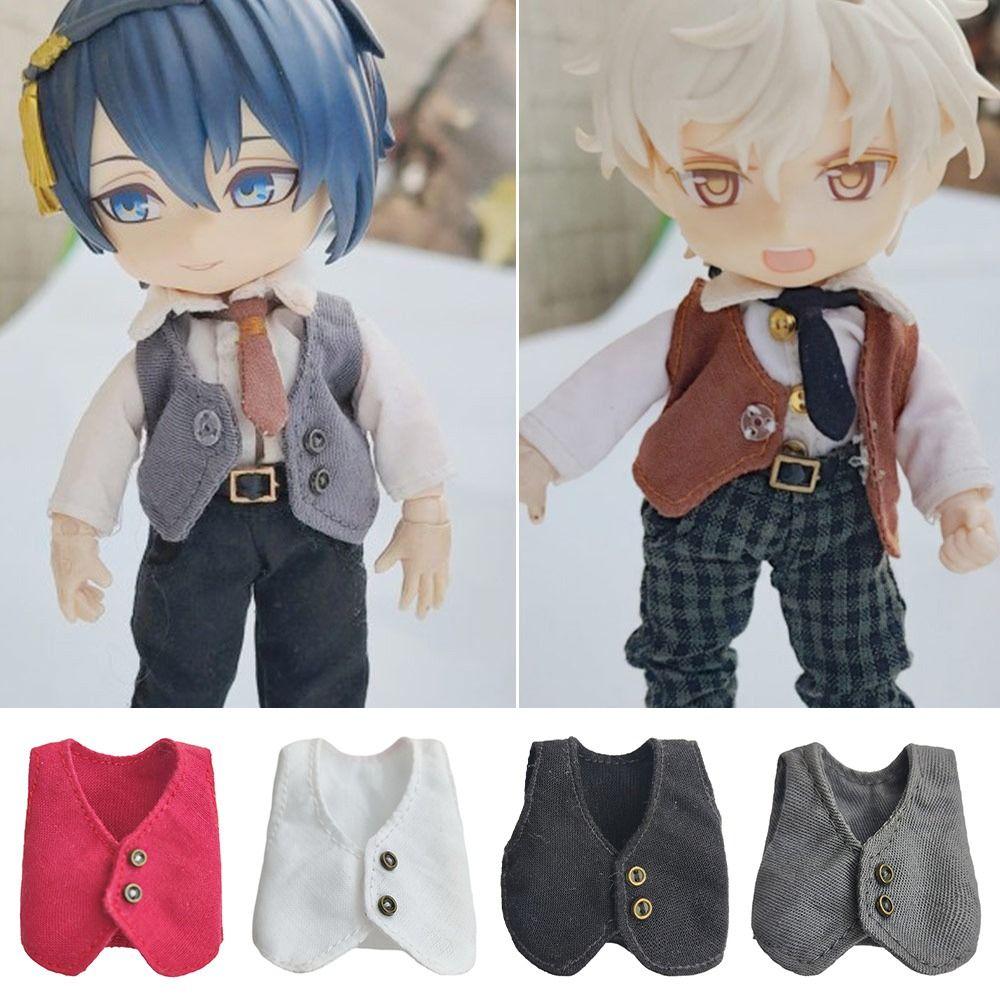 6 Colors Doll Clothes Boys Girls Doll Shirts YMY Doll Clothes 1/11 ob11 dolls/1/12 Bjd Doll