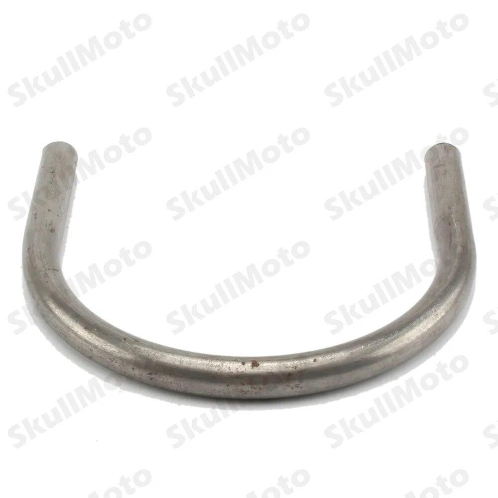 230mm Motorcycle Cafe Racer Seat Frame Tracker End Brat Style Hoop Loop 20mm Tube For Suzuki Yamaha Honda Kawasaki Custom CC