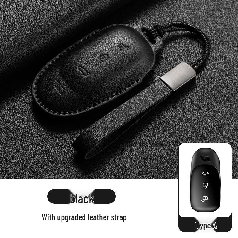 Защитный чехол для ключа для Ideal L6-L9: Натуральная кожа, Для автомобиля, Сумка с креплением для брелока