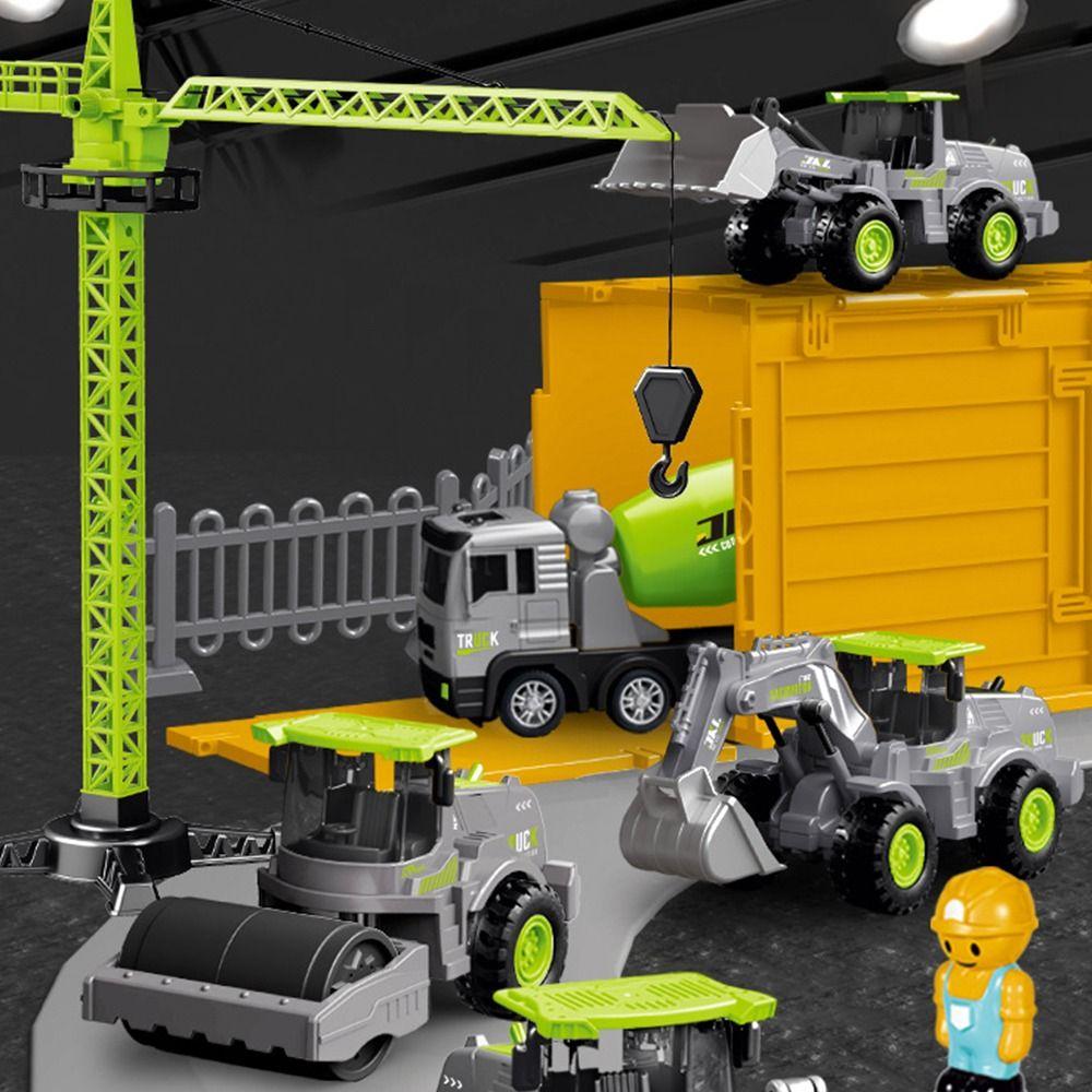 Инженерная машина Имитация Сплав Инерционная Скользящая Вилочный Погрузчик Игрушка Инженерная Машина Модель Машины Модели Машин