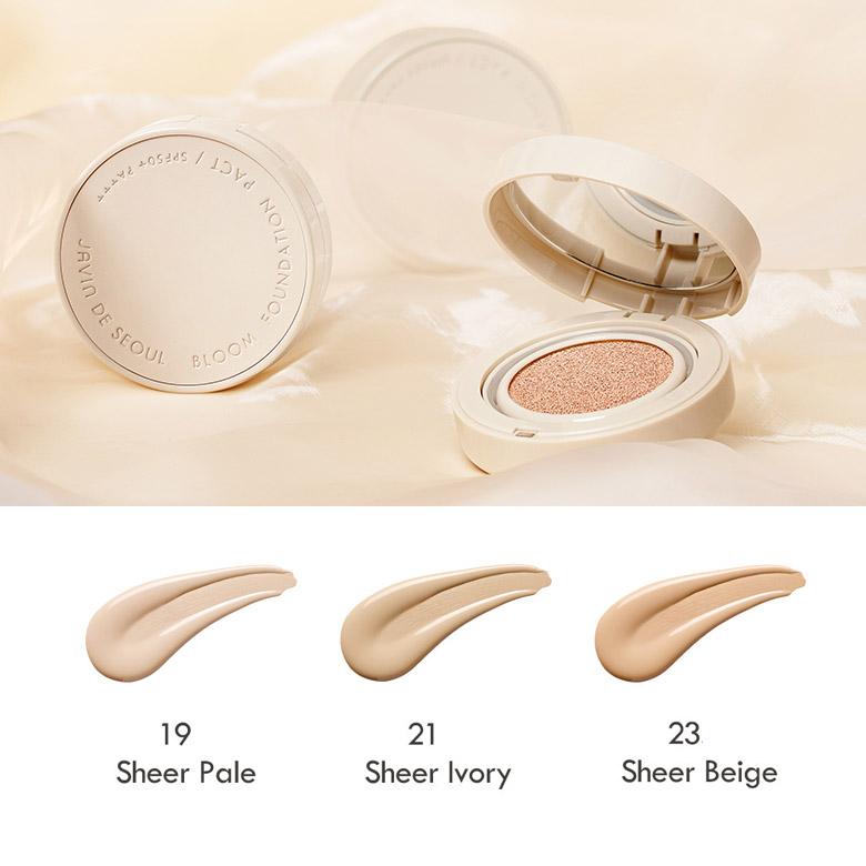 JAVIN DE SEOUL Bloom Foundation Pact SPF50+ PA+++ 13,5 г