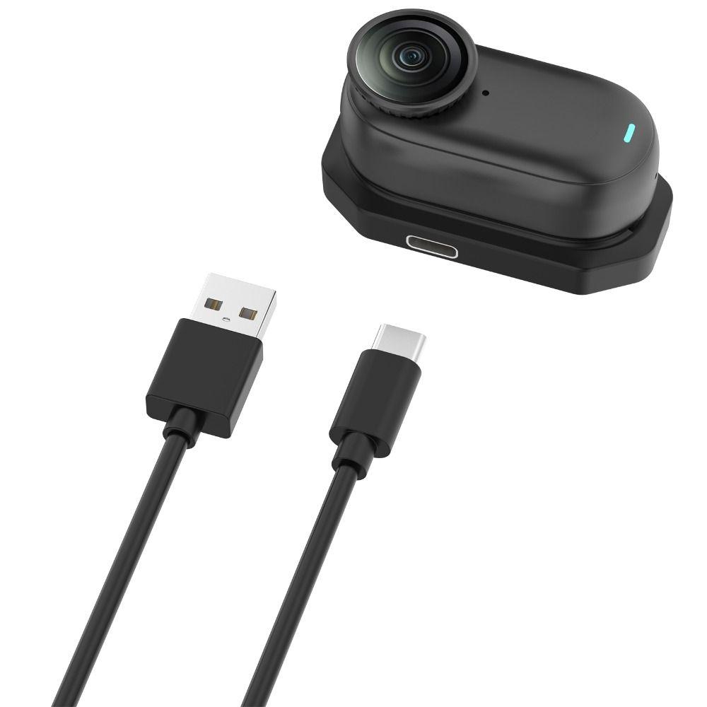 Type-C Charging Cable Magnetic Charging Mount for Insta360 GO3/GO3S Action Camera Accessories