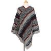 Женский зимний шерстяной мягкий теплый шарф с кисточками, вязаная шаль, шарф