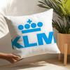 Famous Royal Dutch KKLM Airlines Pillow Case Linen Cushion Covers For Decorative Sofa Home Pillows Case Car Chair Pillows Cases