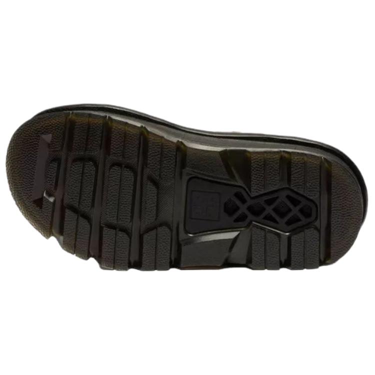 Dr. Martens Замшевые Универсальные Винтажные Сандалии на Одной Лямке Женские Сандалии Коричневые 42853200