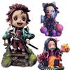 17 см Show Hand Kamado Tanjirou Аниме Фигурка Убийца Демонов Kimetsu No Yaiba Фигурка Agatsuma Zenitsu Kochou Shinobu Фигурка
