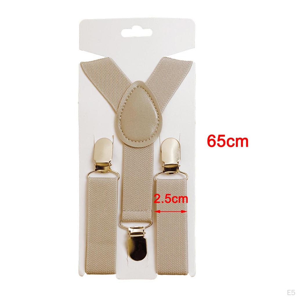 Регулируемые подтяжки для детской одежды Аксессуары Детские брюки Эластичные