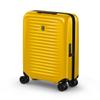 Airox Global Ultra Light Suitcase Carry Bag Travel Business Trip Business Quiet Dual Caster Wheels Butterfly Closure Zipper Type 33L Gold Yellow