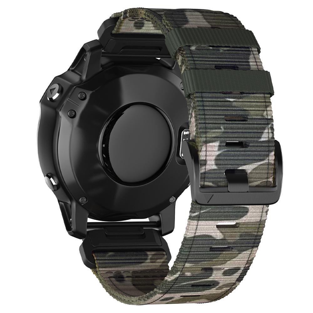 Нейлоновый ремешок QuickFit 26 мм 22 мм для Garmin Fenix 8 Pro 47 мм 51 мм E 7 7X Pro 6 6X Браслет Descent Mk3i/Instinct 3 Ремешок для часов