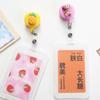 Supplies Cartoon ID Badge Holder Clip ID Name Holder Credit Card Holder Clip Retractable Badge Reel