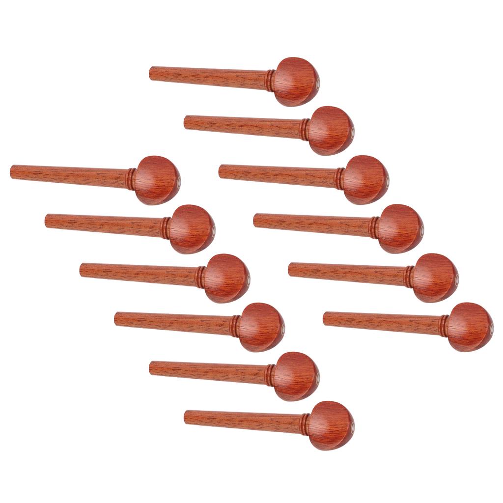12 шт. колышек для струн из палисандра, тюнер, ключ, штифт, настроечный инструмент, набор аксессуаров для инструментов