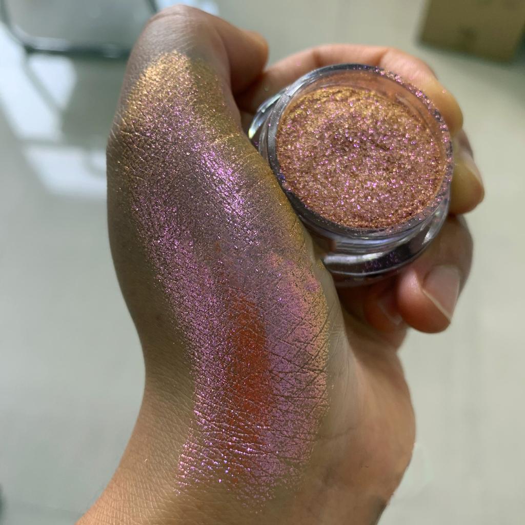 Многоцветные хамелеоновые тени для век, пудра, блестки для ногтей, Aurora Neon Rainbow Pigment, хромированная пудра, переливающиеся тени для век, декор для ногтей