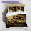 Transformers 3pcs Bedding Set Duvet Cover Closure Includes 1 Duvet Cover & 2 Pillowcases for All Seasons Bedroom Home Dorm Decor