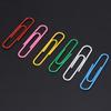 250pcs Assorted Sizes Metal Clip Colored Coated Office Accessories Paper Clips  Office Supplies