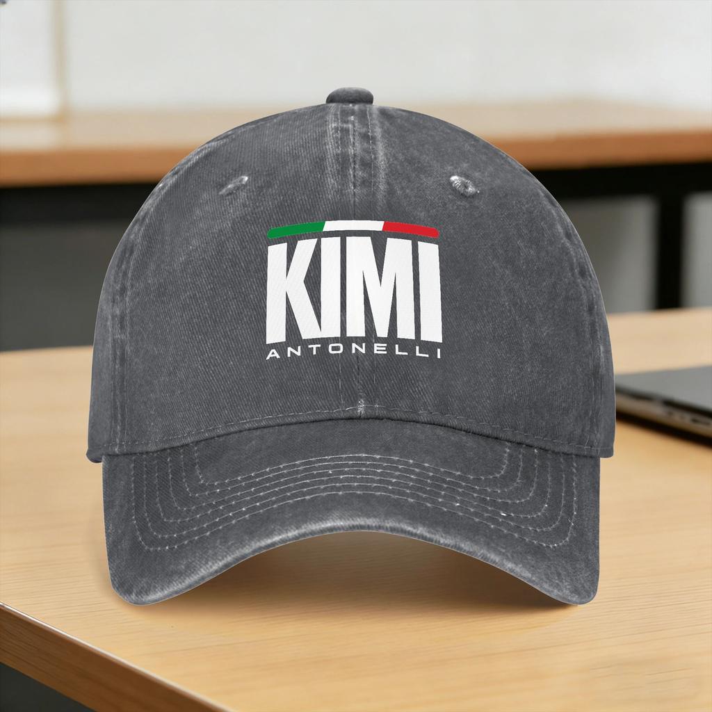 Гонщик-вундеркинд Kimi Art Design Повседневная бейсболка для унисекс Унисекс Летняя Для походов Рыбалки Кепка-тракер Дизайн Дышащие кепки
