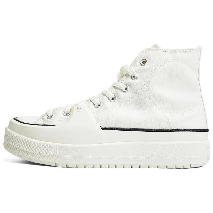 Converse All Star Construct High 'Vintage White' (Unisex) Vintage White / Black / Egret Canvas Shoes A02832C