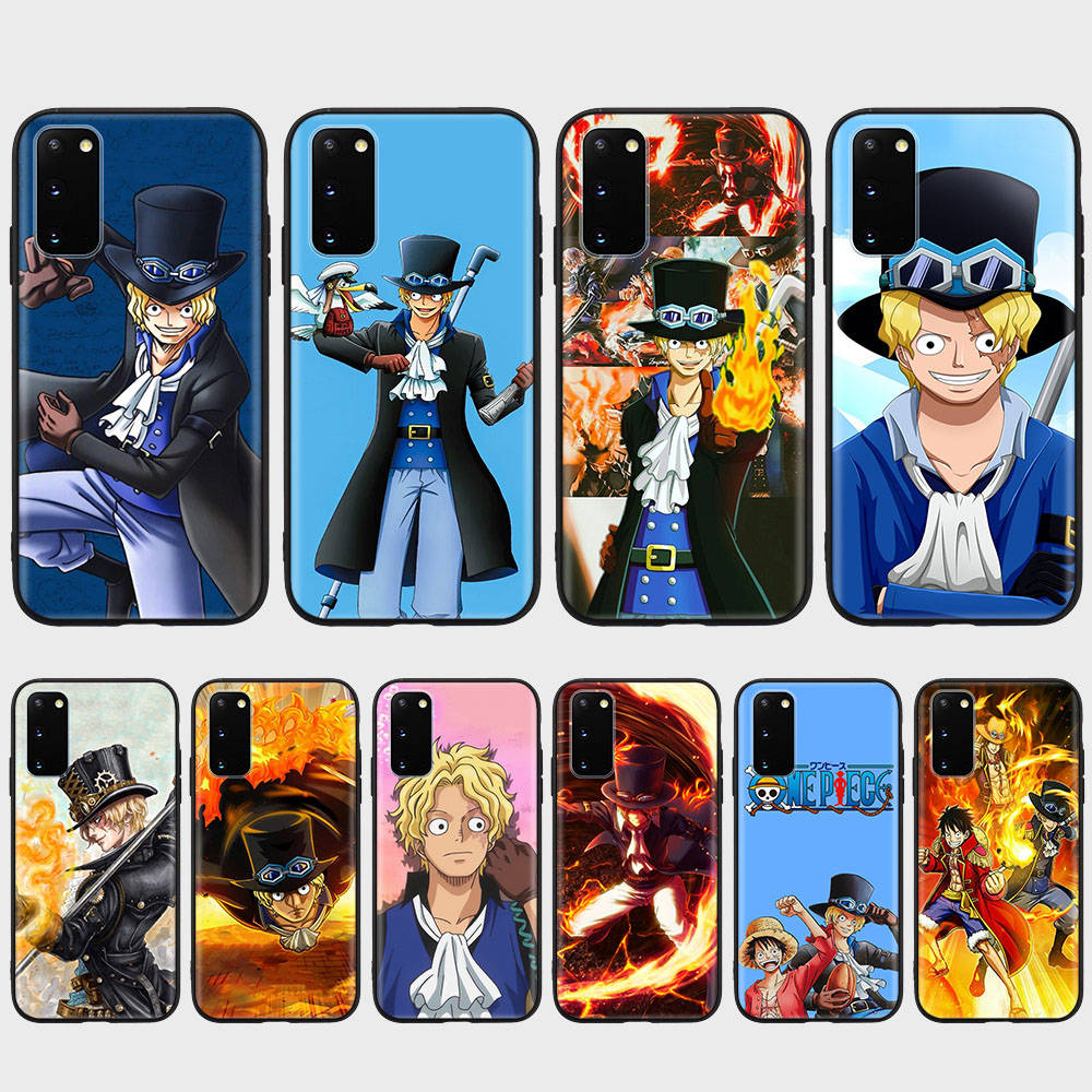 Чехол DT18 One Piece Sabo для Samsung A04 A14 A23 A34 A54 M23 M33 M52 M53 Realme 10 9 C30S C35 C55 VIVO Y02S Y21 Y33S Y51 X80 Pro Прозрачная крышка