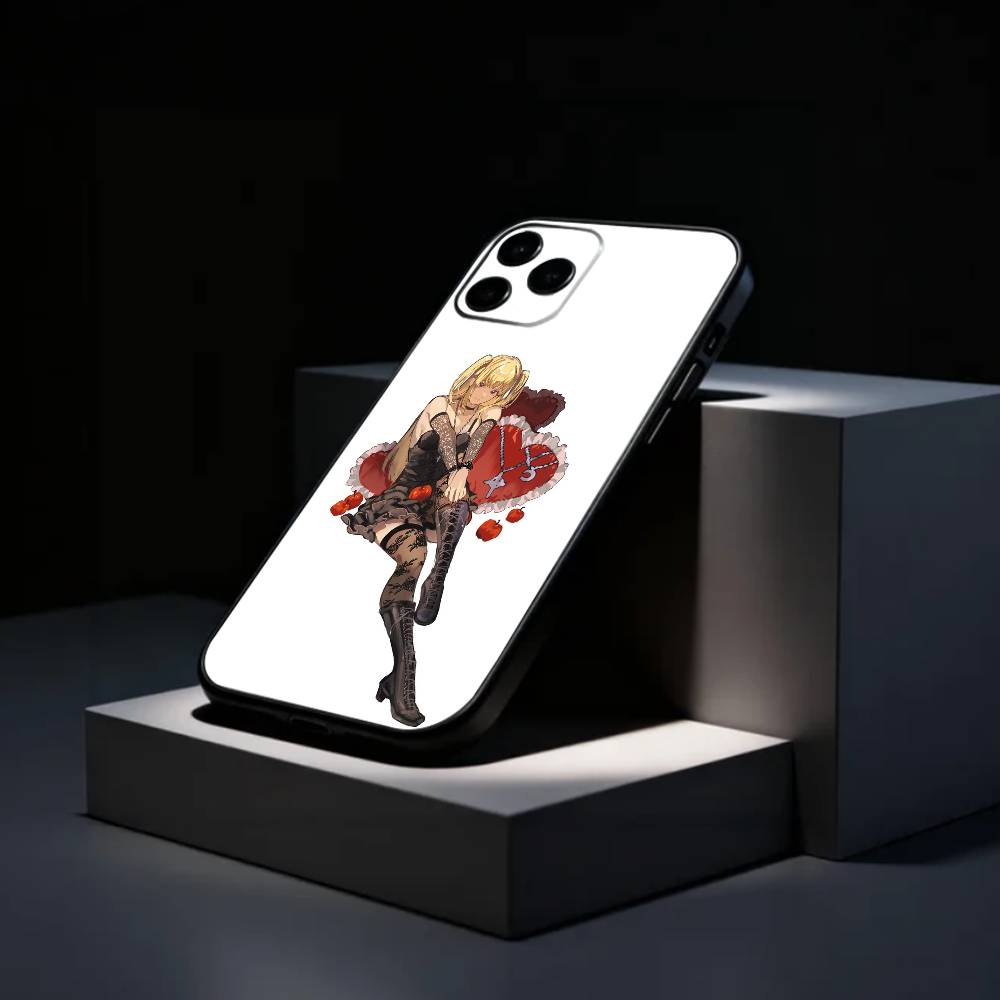 Миса аниме D-Death N-Note    Чехол для телефона Силиконовый Мягкий Для IPhone 17 16 15 14 13 12 11 X XR Plus Pro Max Plus