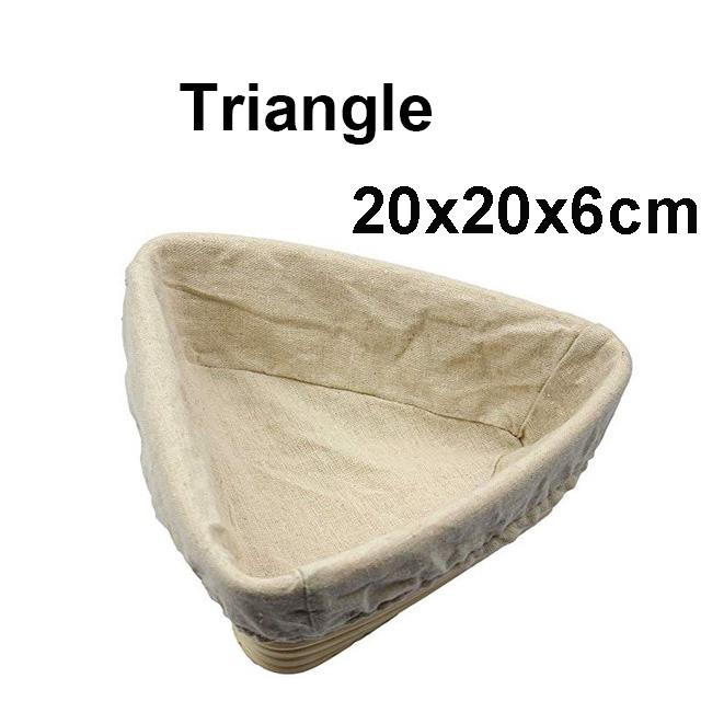 Rattan Bread Proofing Basket Natural Oval Rattan Wicker Dough Fermentation Sourdough Bread Basket