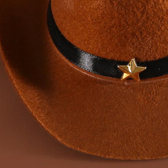 Yousheng Pet Cowboy Costume Dog Cowboy Hat And Bandana Scarf Set Pet Halloween Christmas Party Cosplay Accessories for Cats Small Medium Dogs