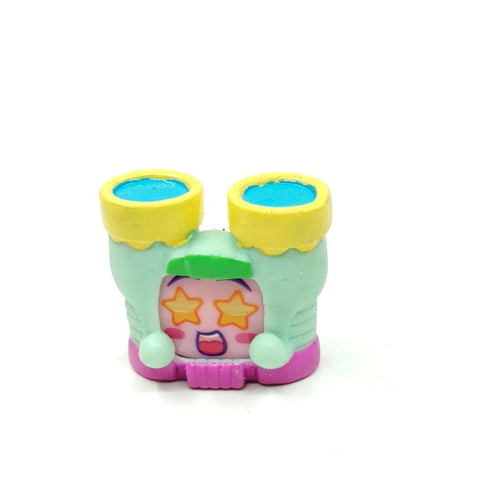 1 шт. Оригинальные игрушки из коллекции Moji Pops Серия «Приключение» 1-3 Мини-фигурки с меняющимися лицами Мягкие Kawaii Игрушка Для девочек Рождественский подарок