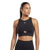 Reebok Womens/Ladies Crew Neck Skinny Athletic Top