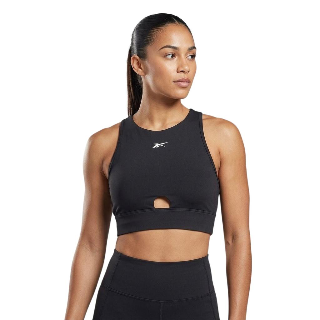 Reebok Womens/Ladies Crew Neck Skinny Athletic Top