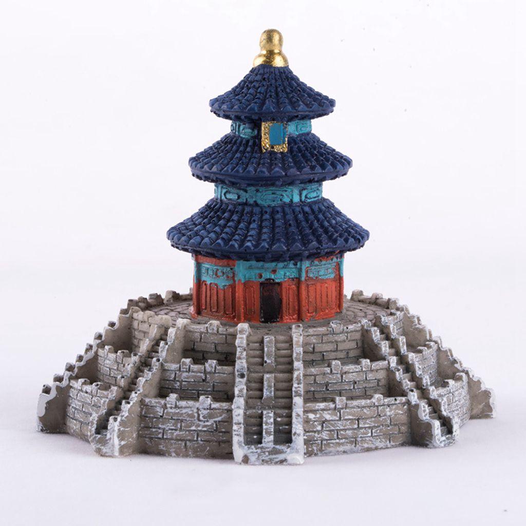 Мини Милые DIY Поделки Традиционная Модель Дома Фигурки Сцена Статуя Бонсай Декор