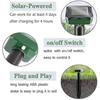 Solar Ultrasonic Repellent, Upgrade Mole/mouse, Etc. 4 Packs