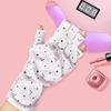 1 Pair Nail Lamp Gloves Super Soft UV-Resistant Elastic Breathable Lint Free Sun Protection Polyester Fiber