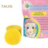 40Pcs Kojic Acid Cleansing Pads Dark Spots Makeup Removal Compressed Turmeric Facial Sponges Gentle Pores Cleaning Exfoliating Face Cleaning Cotton