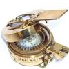 Латунный выдвижной компас Brunton, солнечные часы, компас, морская навигация, морской магнитный компас, подарок