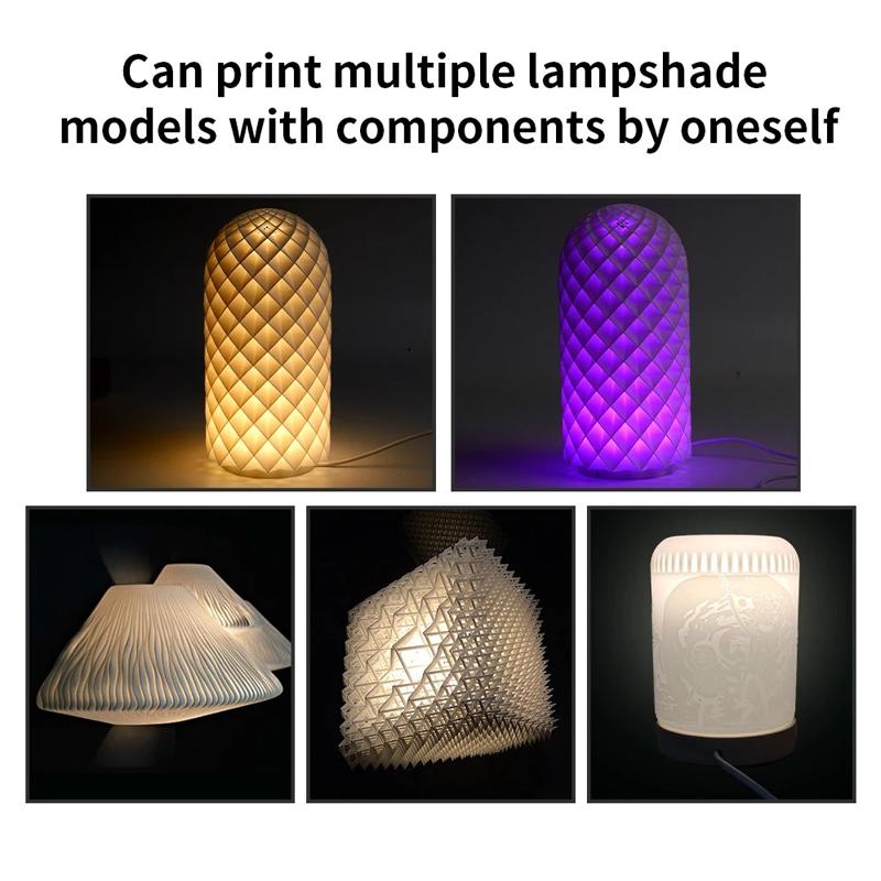 Xiaomi Деталь для 3D-принтера Для Bambu Lab Комплект светодиодной лампы 001 Модель для самостоятельной сборки Аппаратное обеспечение Без корпуса Теплый белый DC 5V Регулируемый световой комплект для 3D-принтера