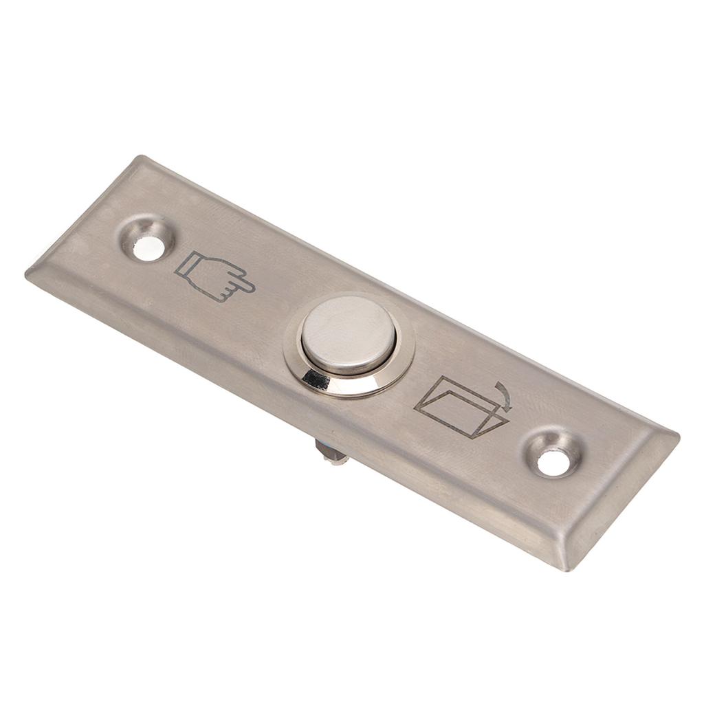 Переключатель контроля доступа к двери, кнопка выхода, матовая нержавеющая сталь, автоматический сброс для внутреннего и наружного использования