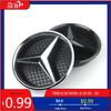 GLC GLB 3D Значок Звезда на Решетку Радиатора Автомобиля Логотип на Переднюю Решетку Для Mercedes Benz W204 W205 W213 X253 A B C E S CLA GLB GLC GLE GLS Acc