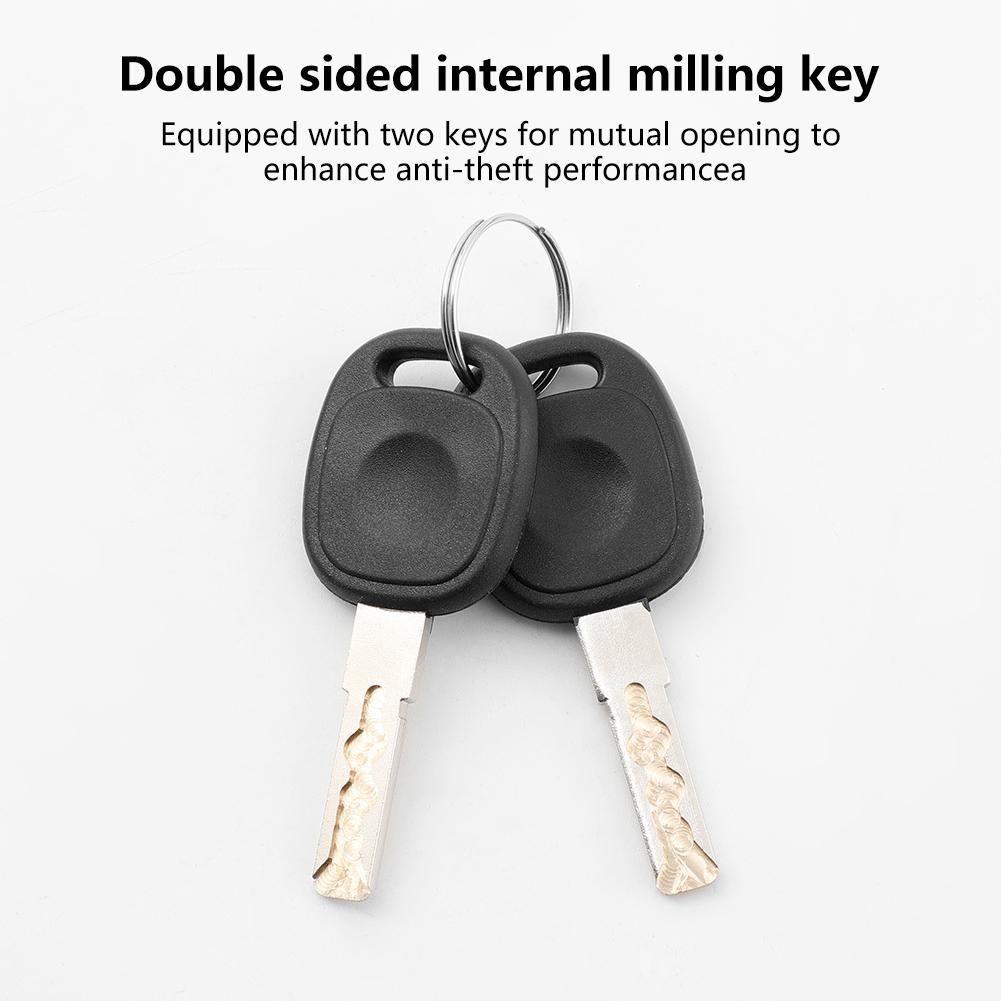 Безопасность Противоугонный велосипедный мотоциклетный дисковый тормозной замок с сигнализацией Алюминиевый сплав Безопасность Велосипедные замки для электровелосипеда скутера